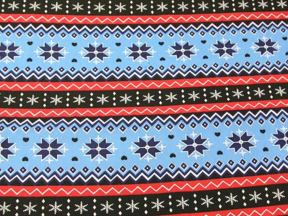 Blue Deadstock Cotton Canvas Fabric