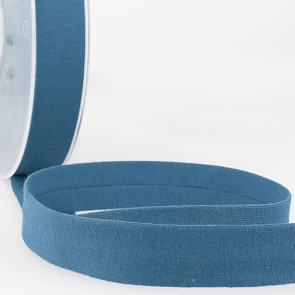 Stephanoise Cotton Jersey Bias Binding Tape Lavender Blue
 