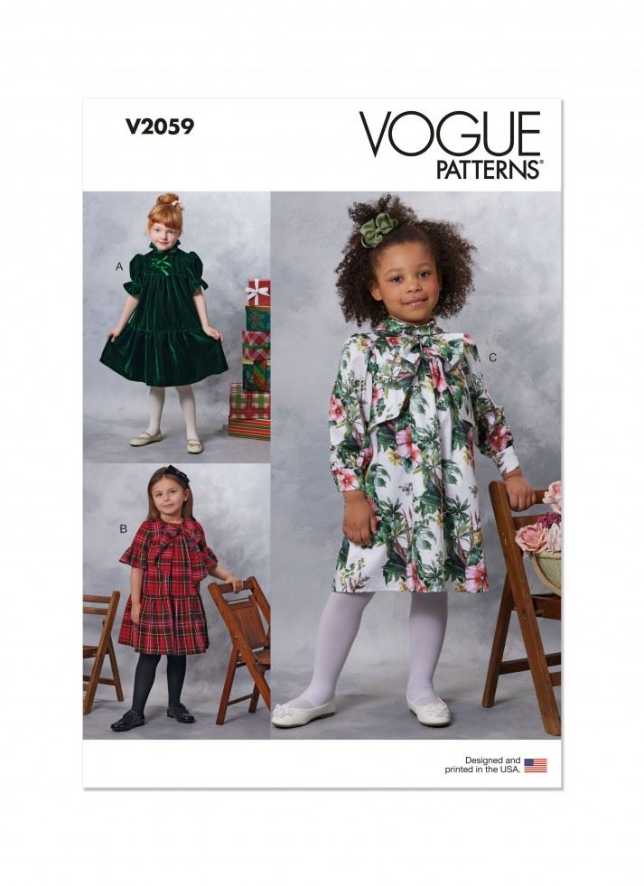 Vogue Paper Sewing Pattern 2059