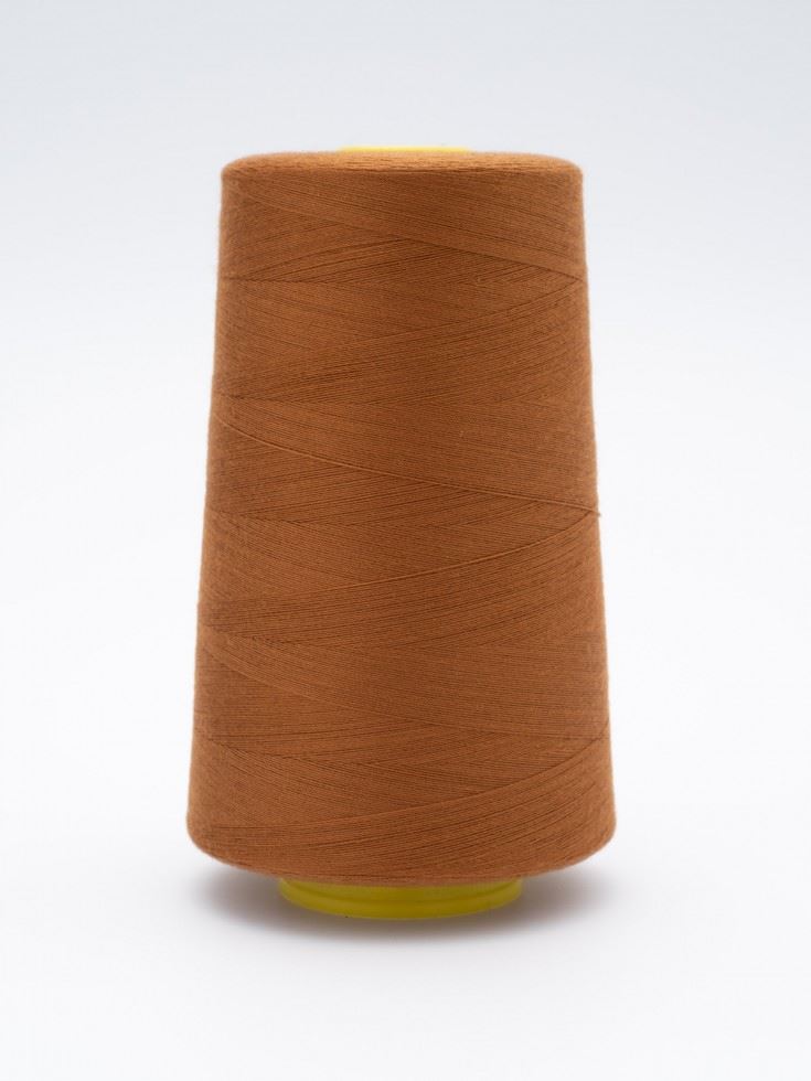 120s Sewing Thread Cone Ginger