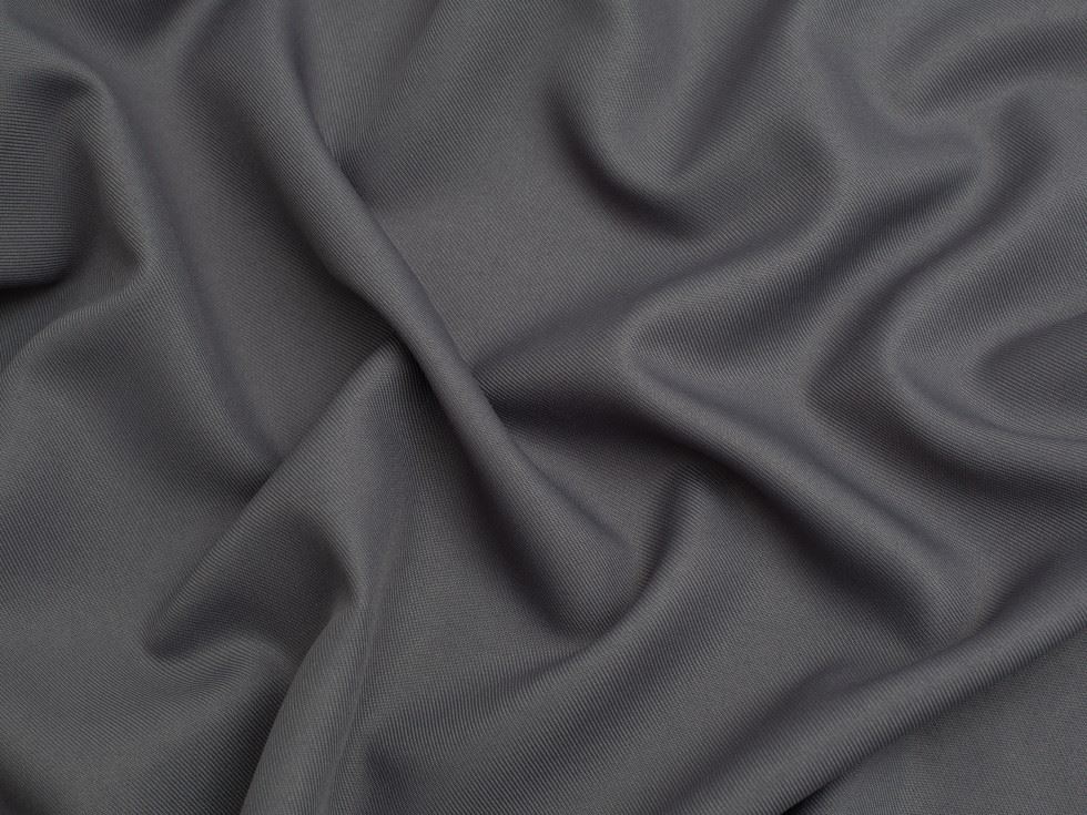 Minerva Core Range Light Polyester Twill Suiting Fabric Silver Grey
 