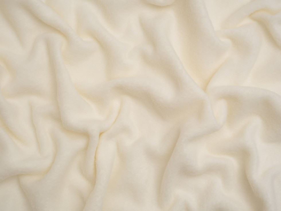 Minerva Core Range Cream Polar Fleece Fabric
