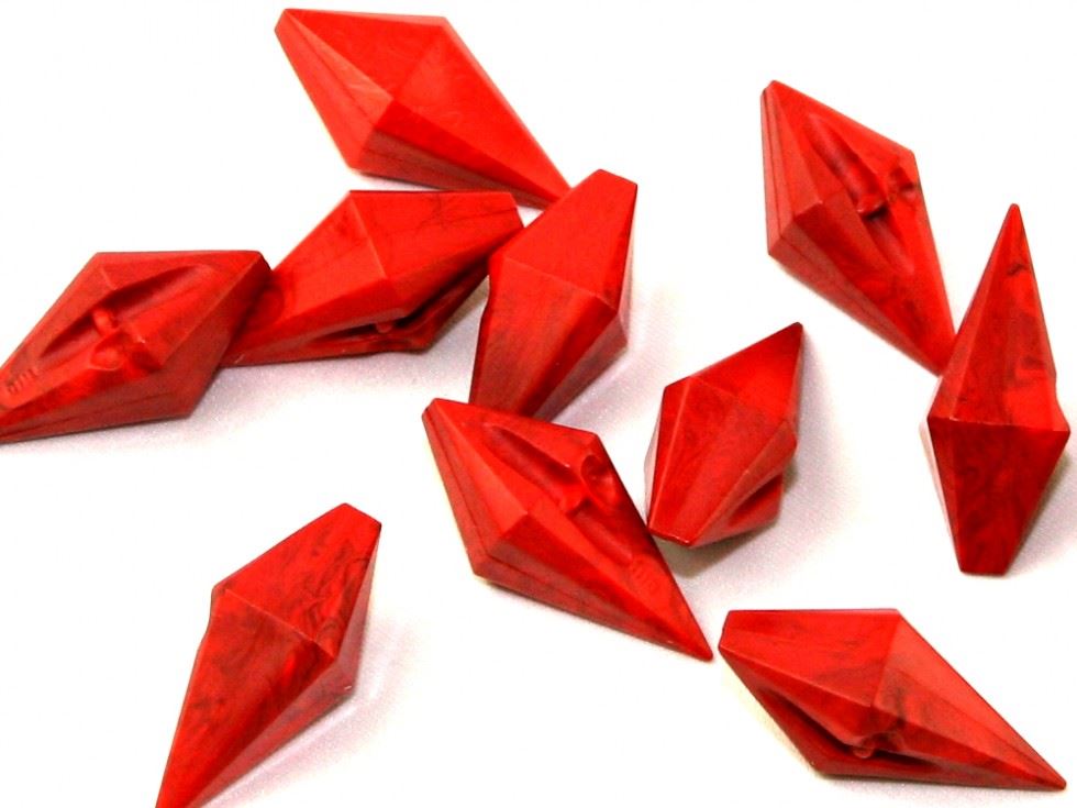 Dill Rock Toggle Buttons (Value Pack) Red
 