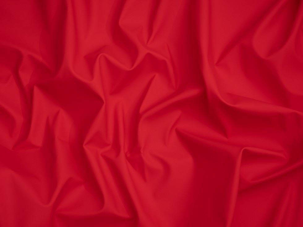 Minerva Core Range Waterproof Rubber PVC Vinyl Fabric Red
 
