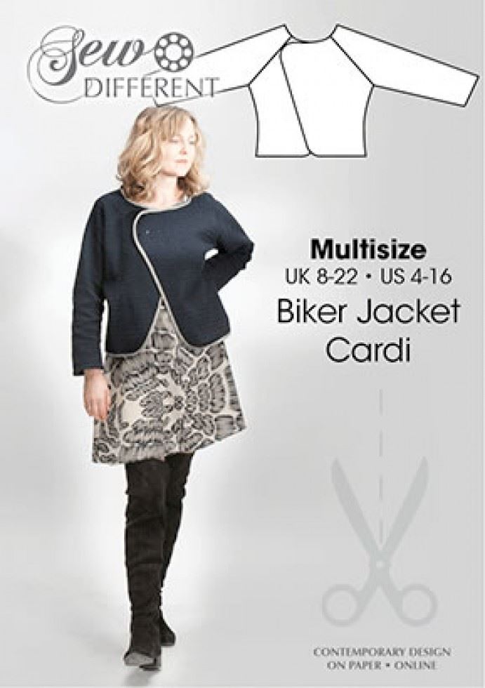 Sew Different Paper Sewing Pattern Biker Jacket
 