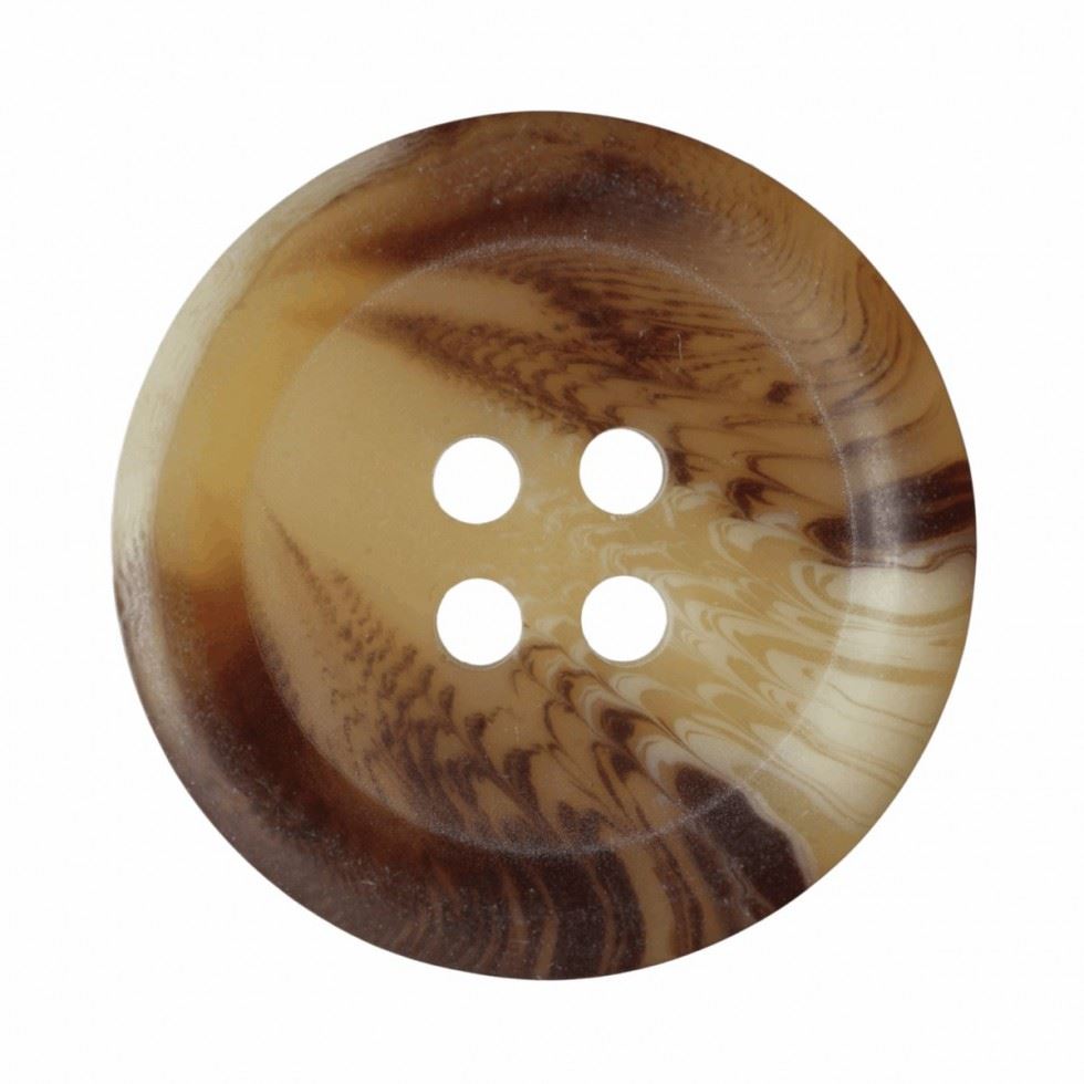 Hemline Cream Tortoise Shell Buttons