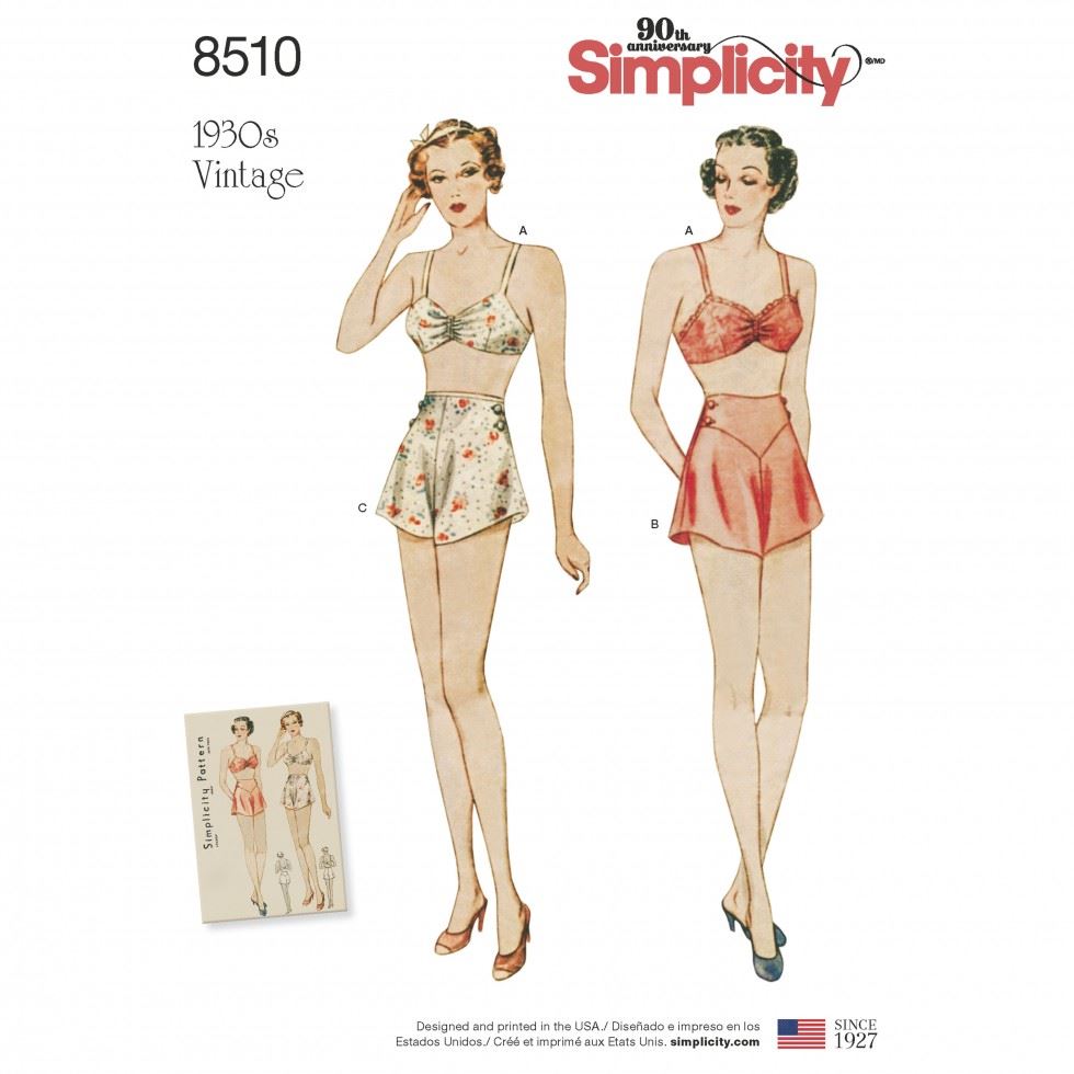Simplicity Paper Sewing Pattern 8510
 