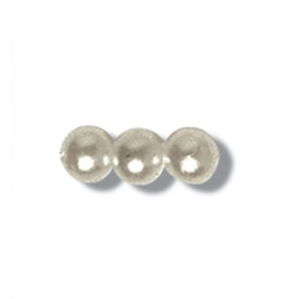 Trimits Cream Round Pearl Beads (Value Pack Of 5)
