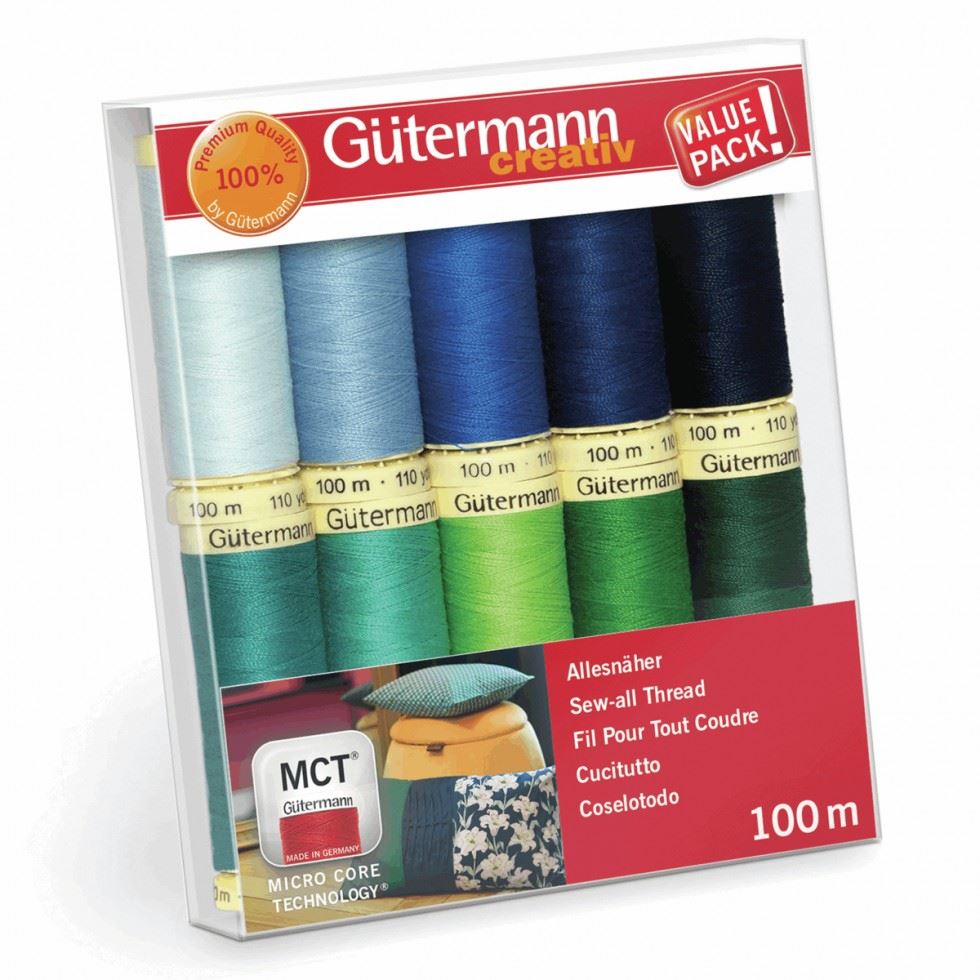 Gutermann Blue Sew All Thread Set