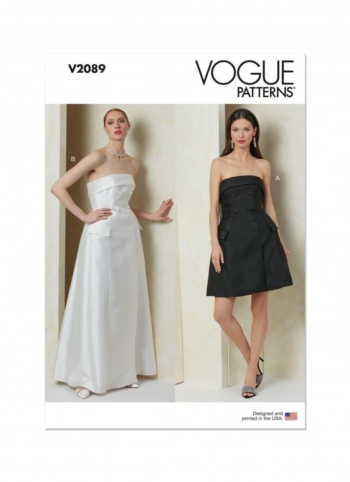 Vogue Paper Sewing Pattern 2089