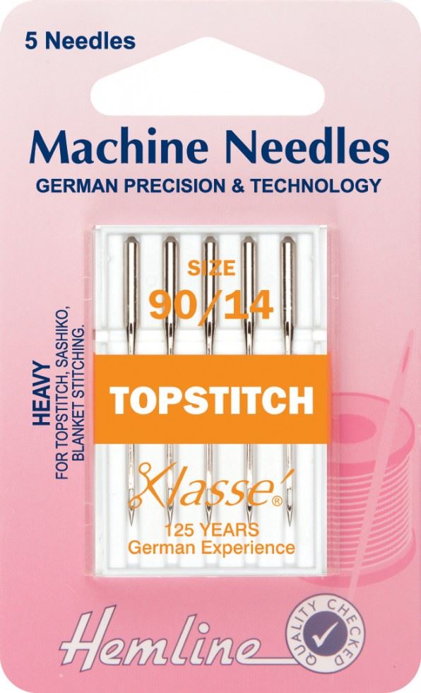 Hemline Top Stitch Sewing Machine Needles