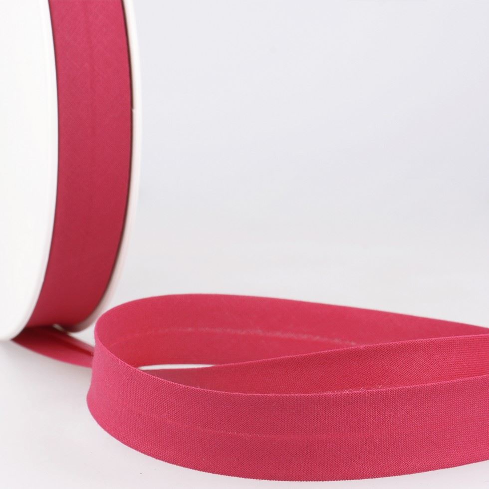 Stephanoise Polycotton Bias Binding Tape Hot Pink