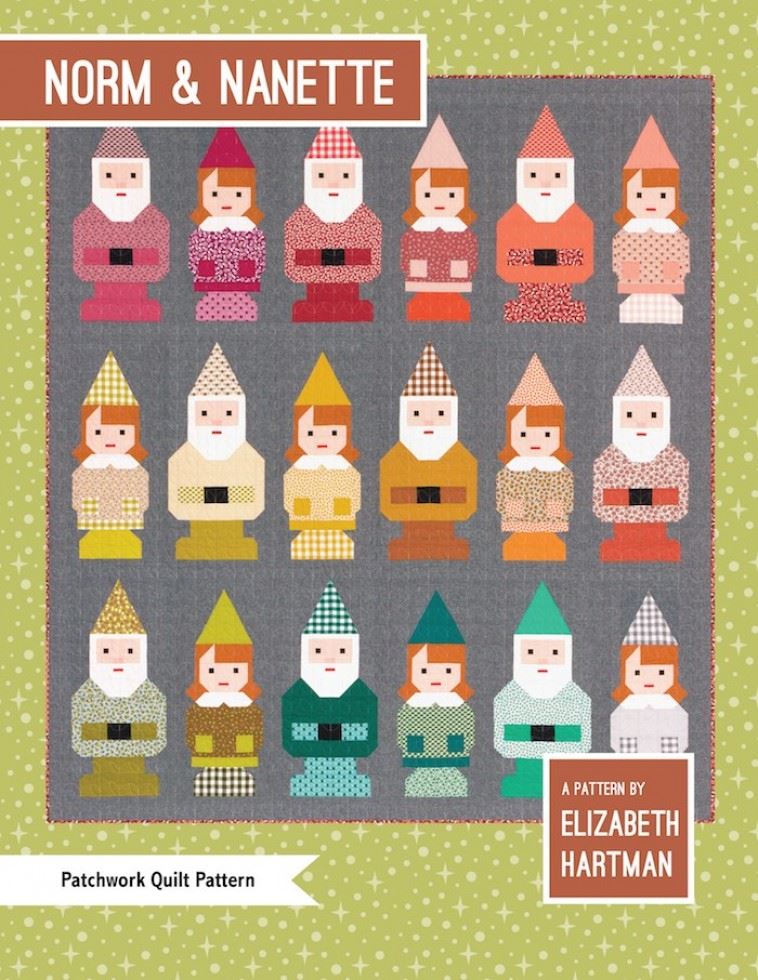 Elizabeth Hartman Quilting Pattern Norm & Nanette
 