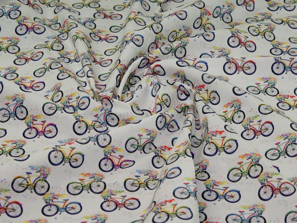 100% Craft Cotton Fabric Multicoloured
 