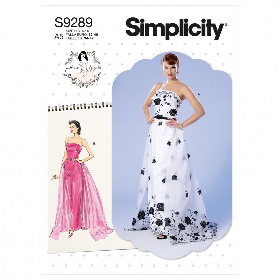 Simplicity Paper Sewing Pattern 9289
 