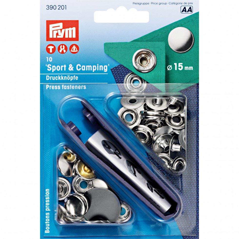 Prym Silver Sport Snaps Press Fasteners