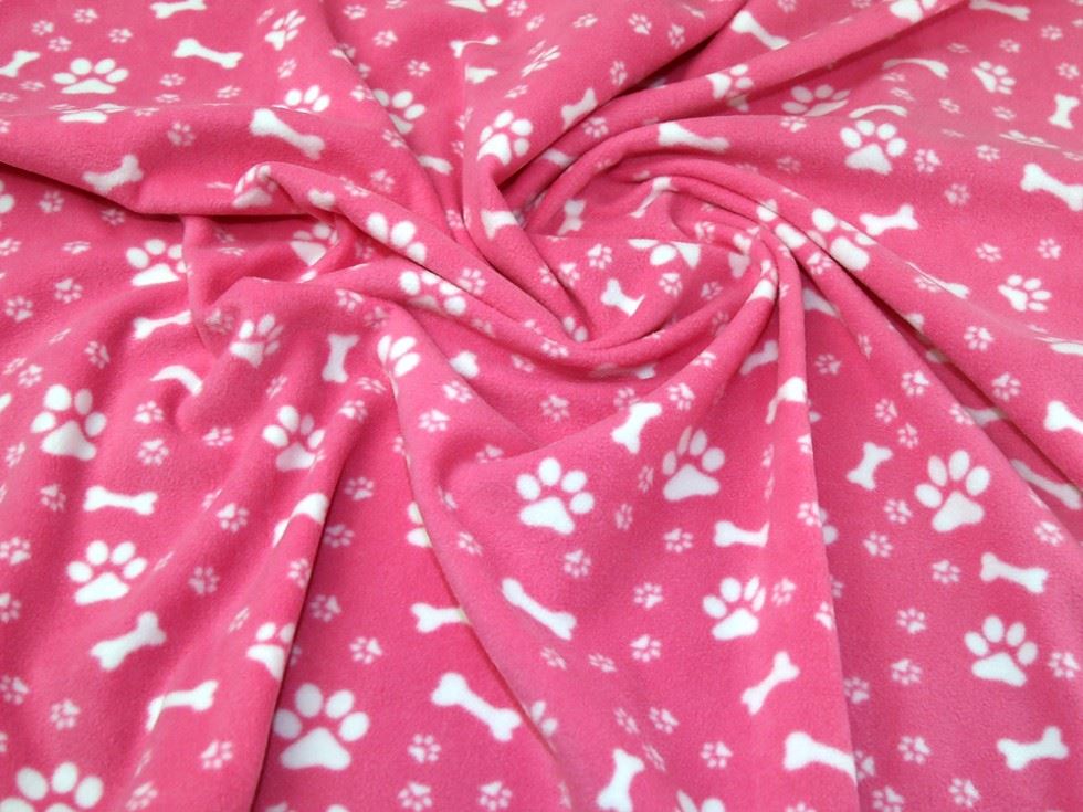 Pink Polar Fleece Fabric