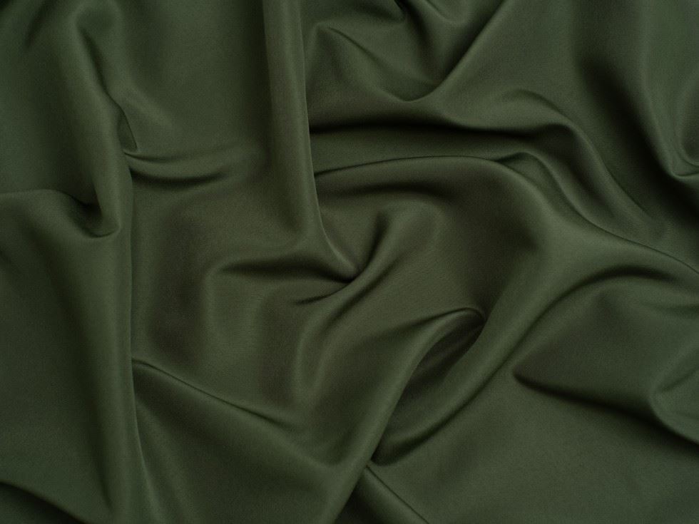Minerva Core Range Soft Touch Crepe Fabric Everglade
 