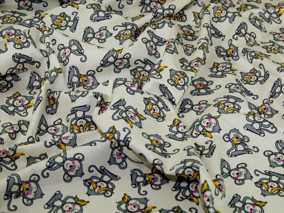 Cream Deadstock 100% Cotton Poplin Fabric