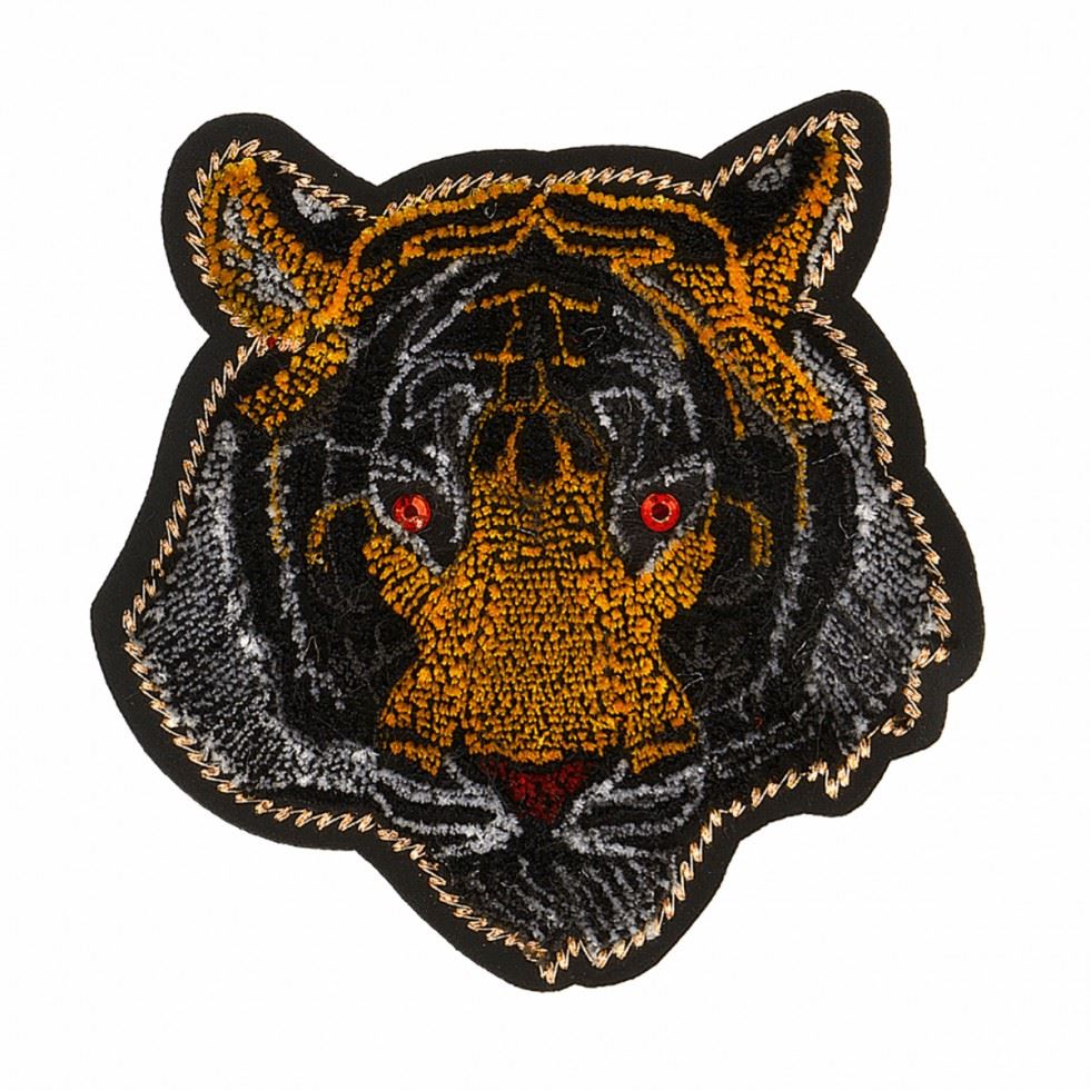 Stephanoise Tiger Iron On Patch Motif