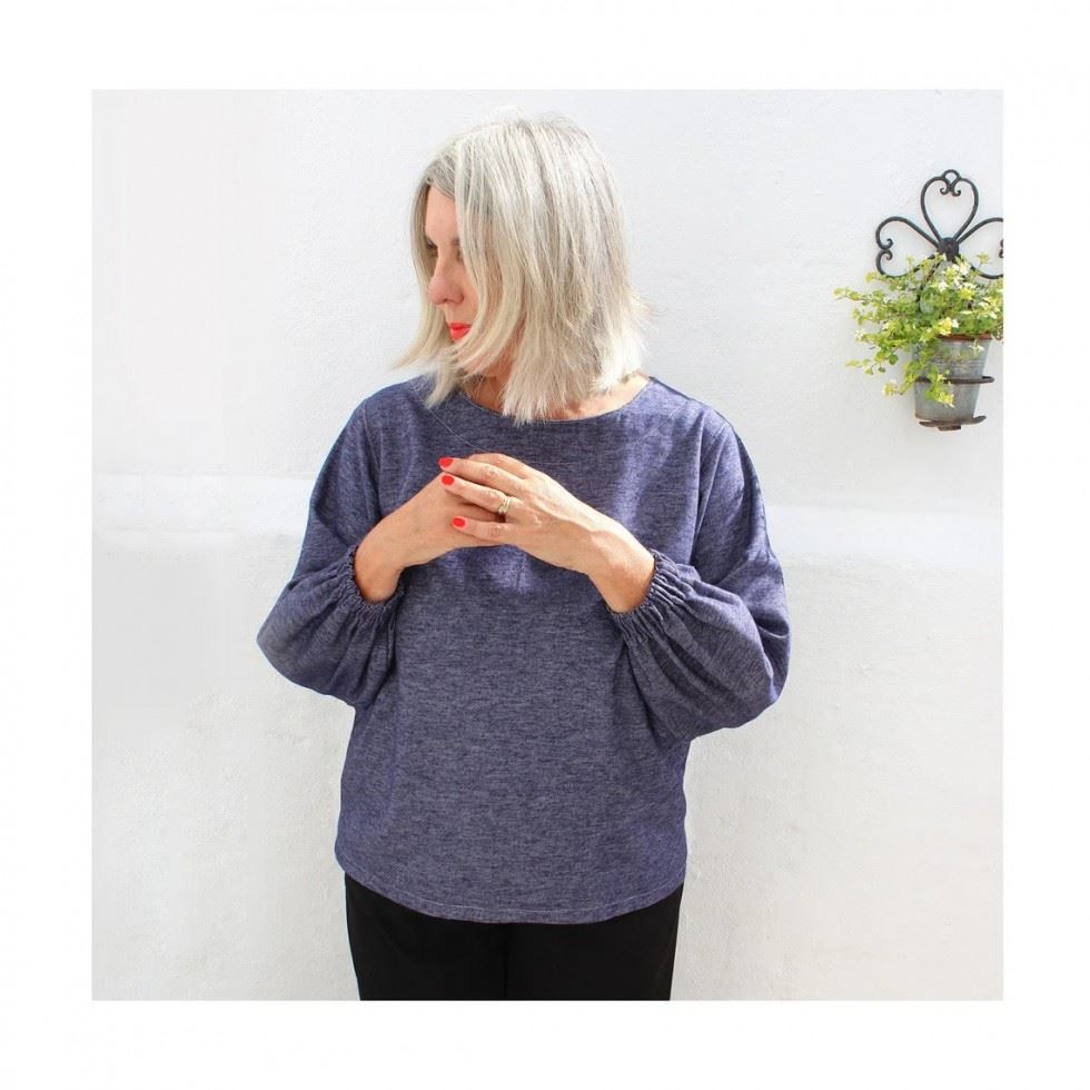 Sewgirl Paper Sewing Pattern Peggy Top
 