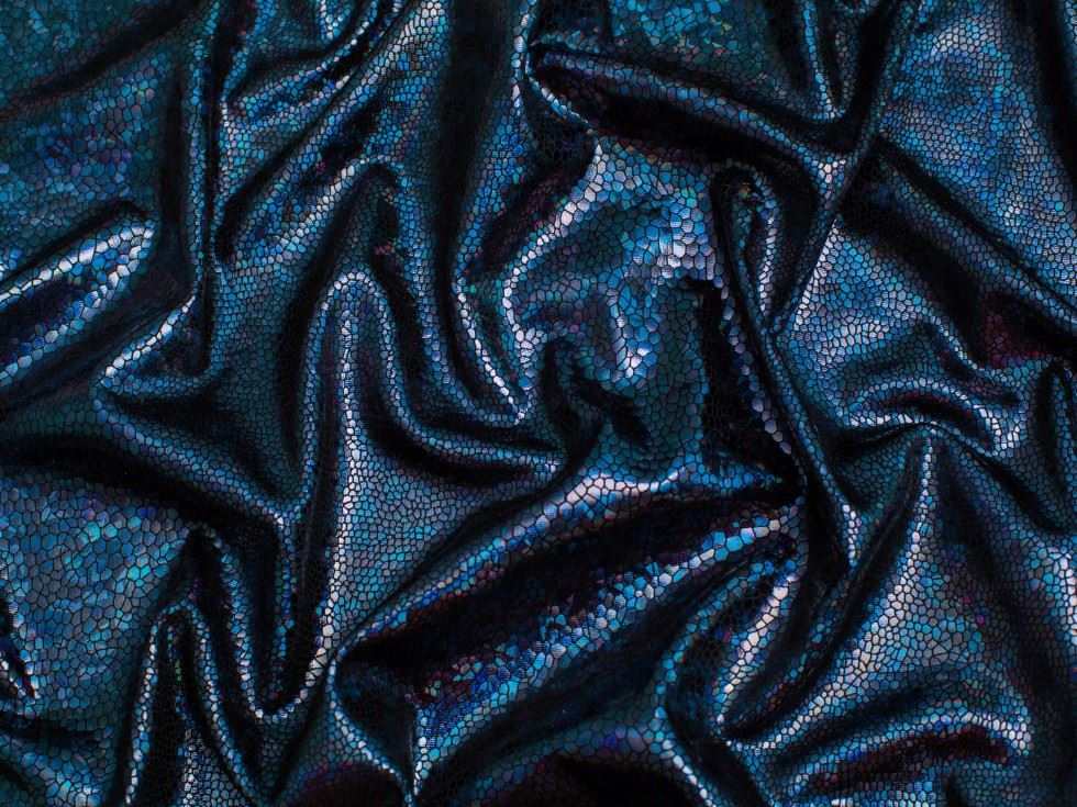 Holographic Activewear Lycra Stretch Knit 150cm / 60" Wide - per metre - Picture 2 of 8