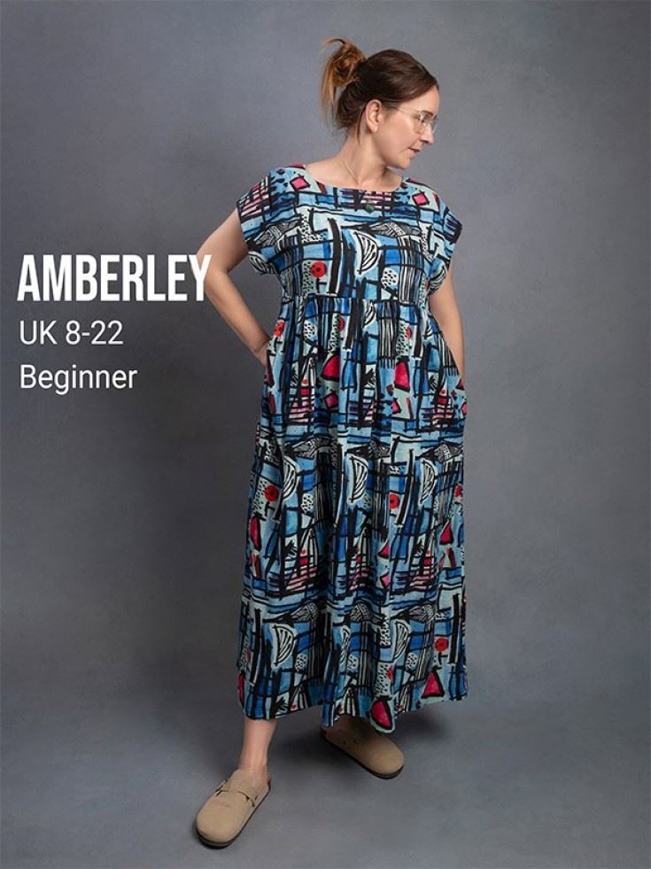 Sussex Seamstress Paper Sewing Pattern Amberley Dress
 