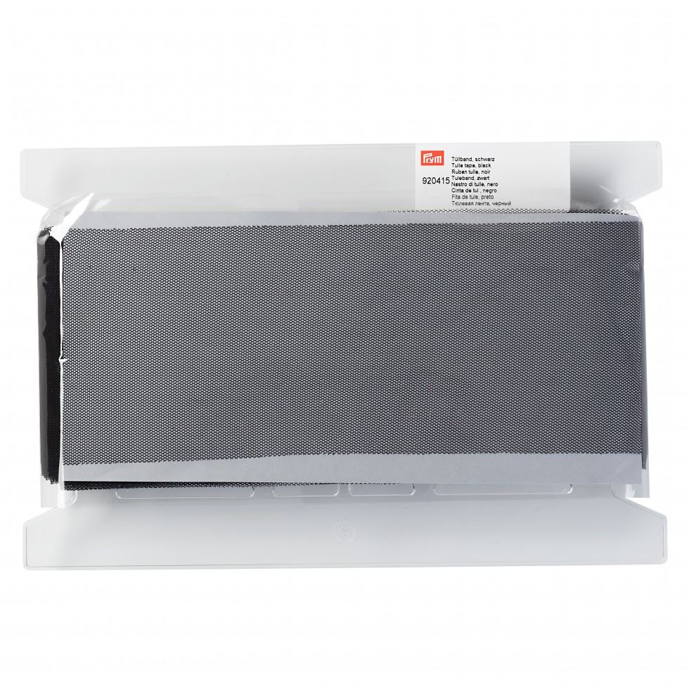 Prym Tulle Tape Trim Black
 