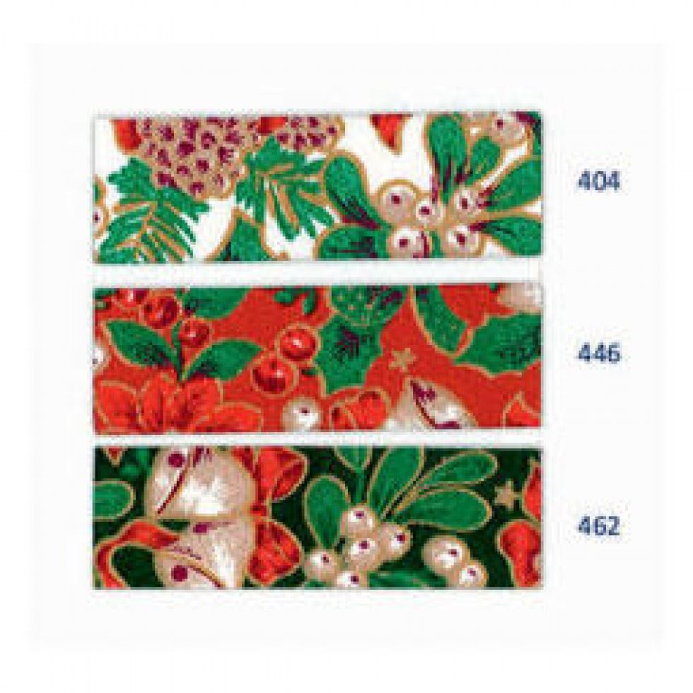 Christmas Bias Binding Tape Green
 