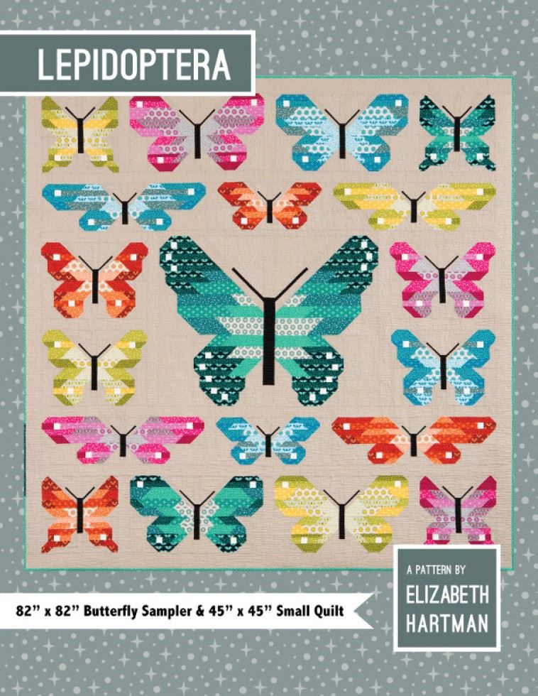 Elizabeth Hartman Quilting Pattern Lepidoptera
 