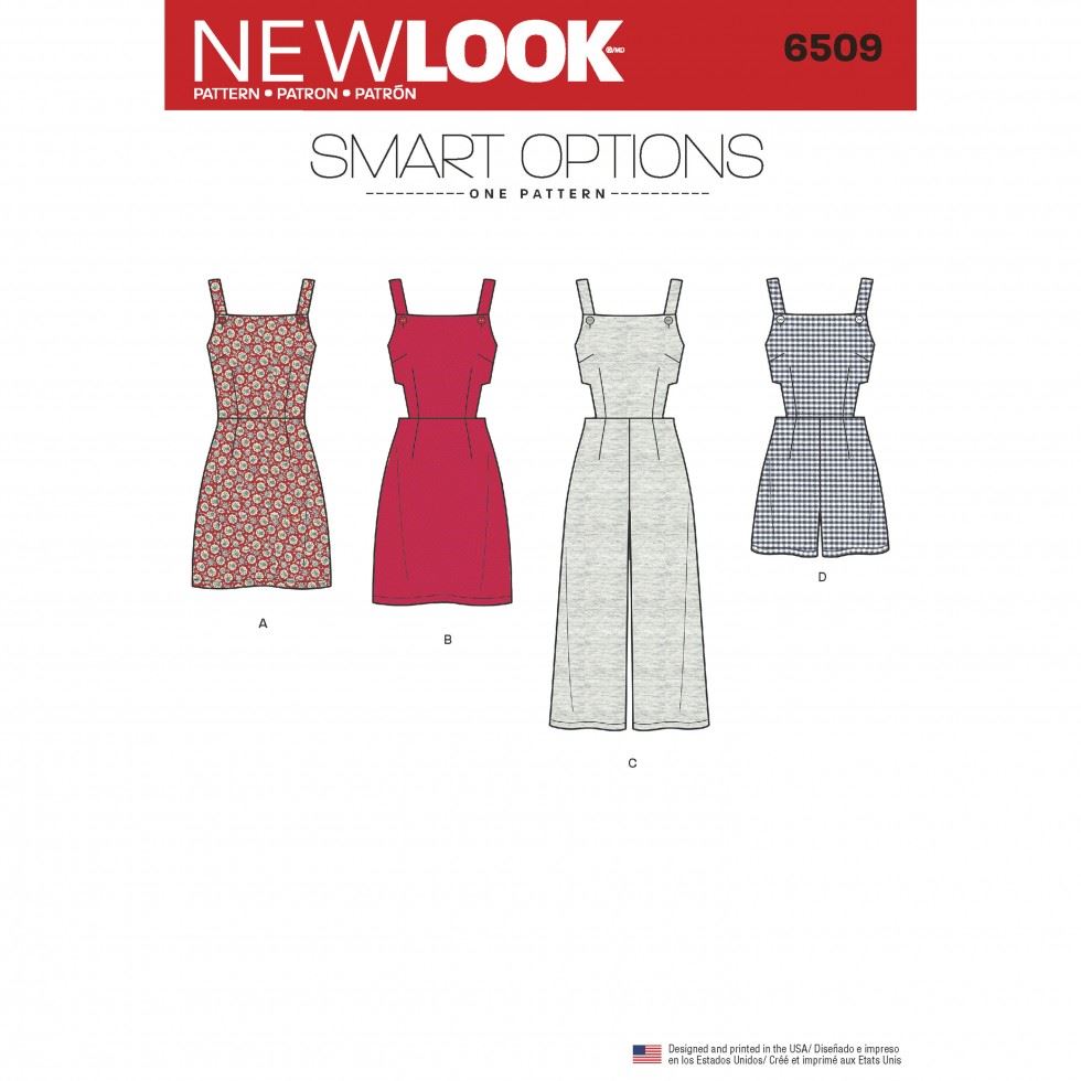 Minerva Sewing Pattern 6509 New Look Newlook-6509 - Image 5