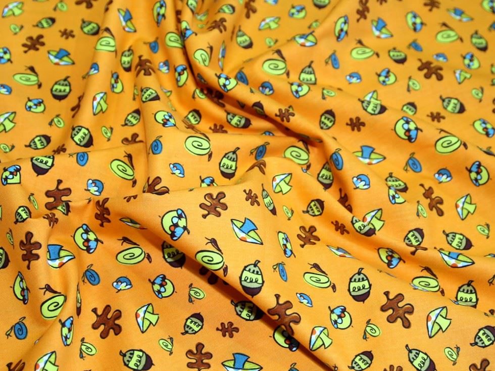 Camelot Fabrics Orange 100% Cotton Poplin Fabric
