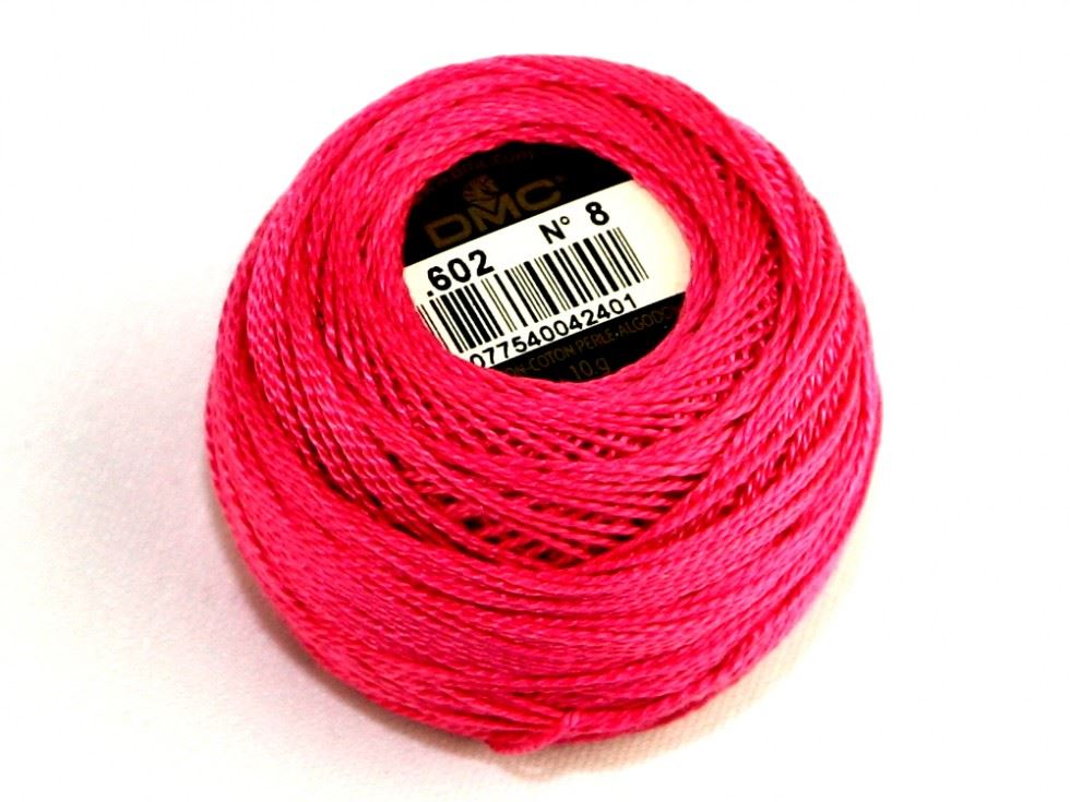 DMC Size 8 Cotton Perle Thread 602
 