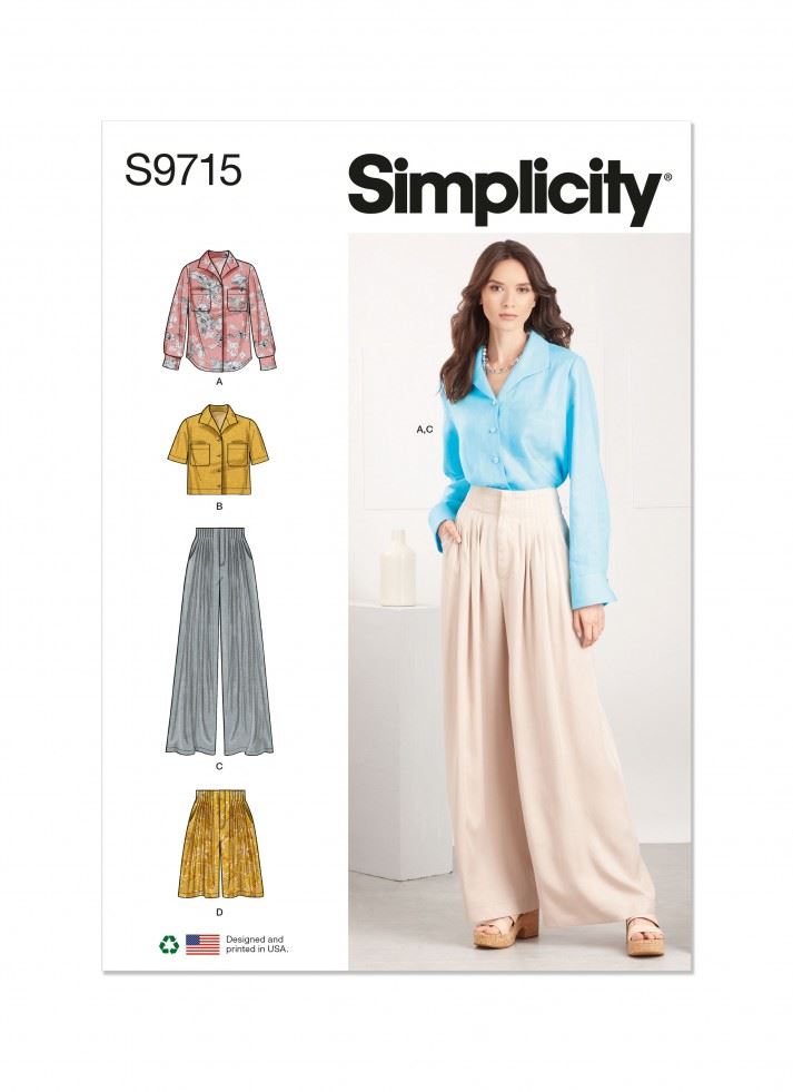 Minerva Sewing Pattern 9715 Simplicity Simplicity-9715-Y5