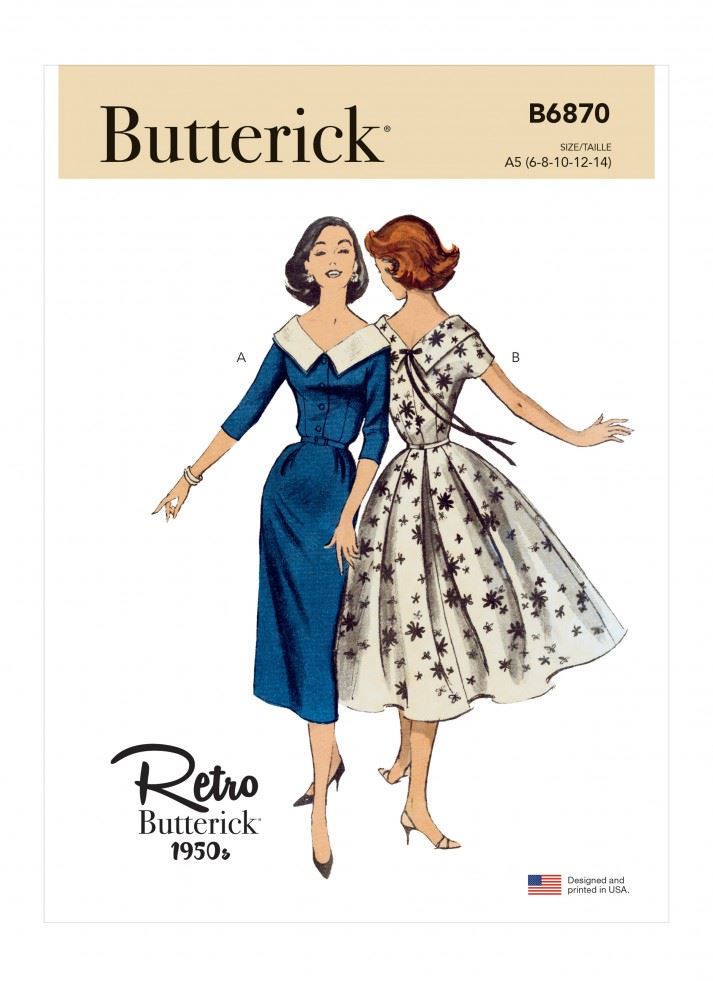 Butterick Sewing Pattern 6870