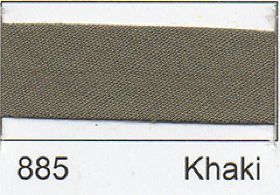 Essential Trimmings Polycotton Bias Binding Tape Khaki
 