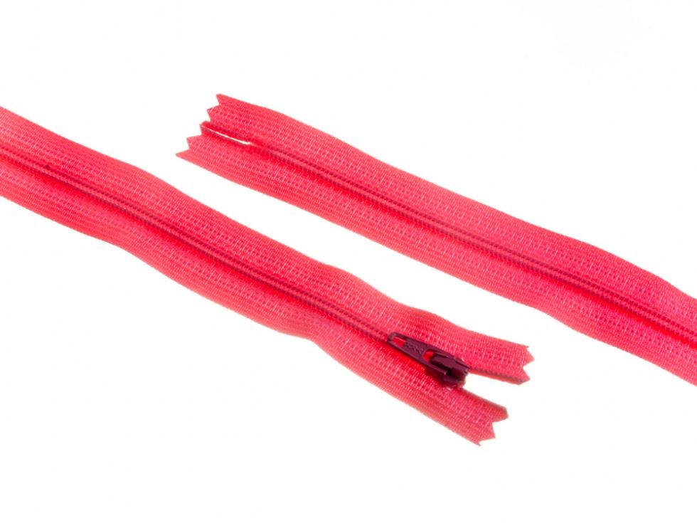 YKK Nylon Closed End Dress Zips Candy Pink
 