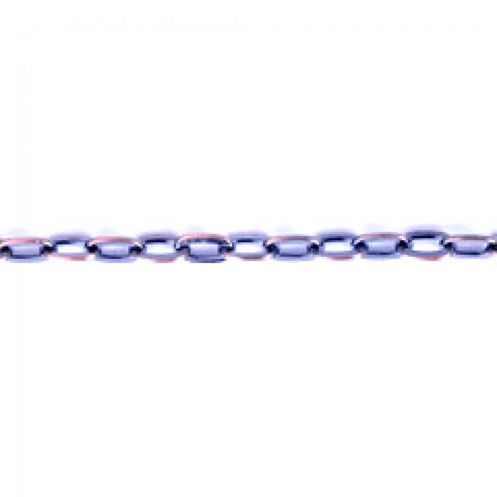 Trimits Red Bronze Flat Oval Link Chain Trim (Value Roll)