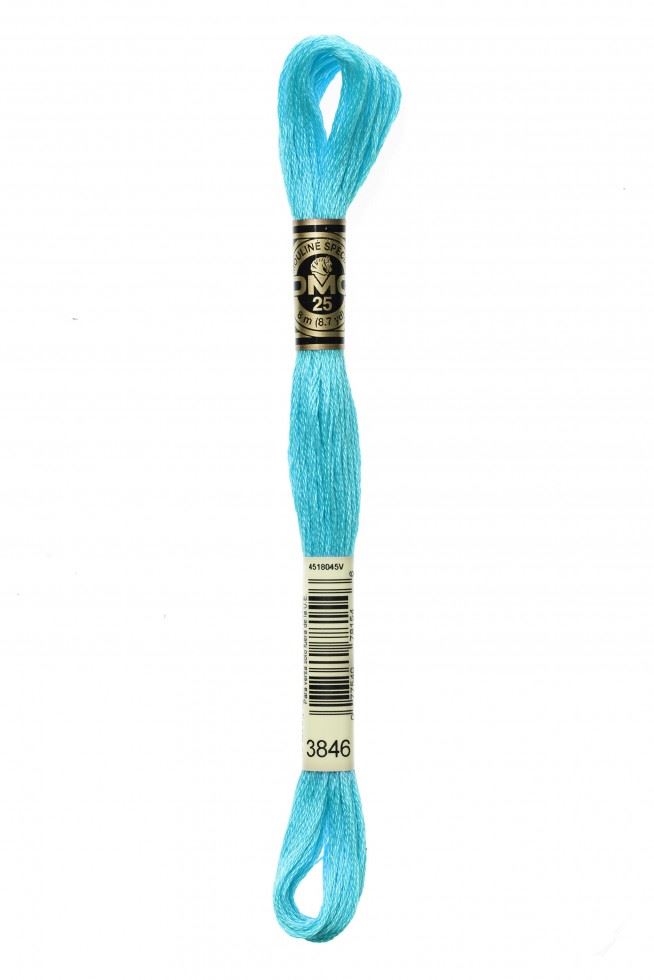 Dmc 3846 Stranded Cotton Embroidery Thread