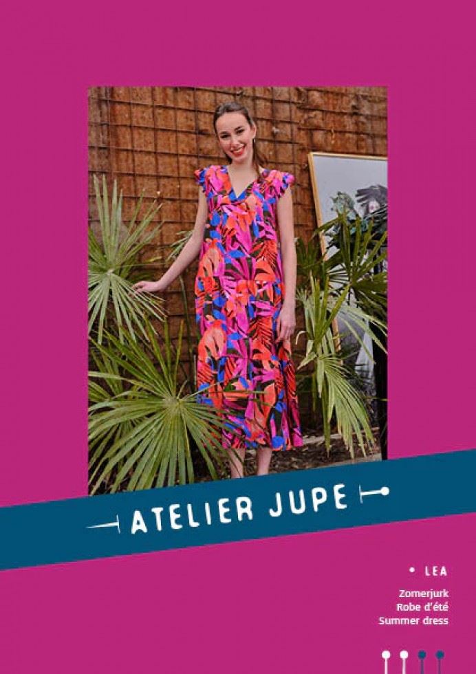 Atelier Jupe Paper Sewing Pattern Lea Summer Dress
 