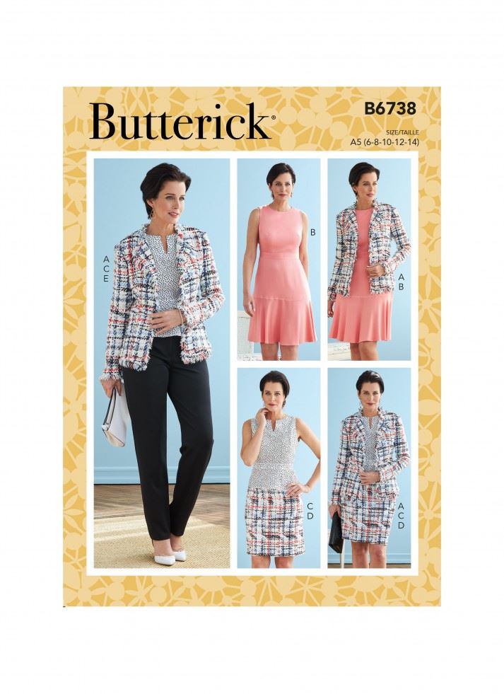 Butterick Sewing Pattern 6738