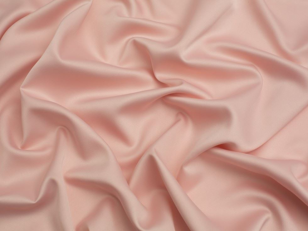 Minerva Core Range Royal Micro Satin Fabric Soft Pink
 