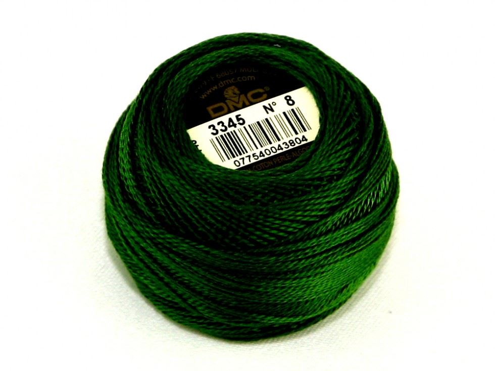 DMC Size 8 Cotton Perle Thread 3345
 