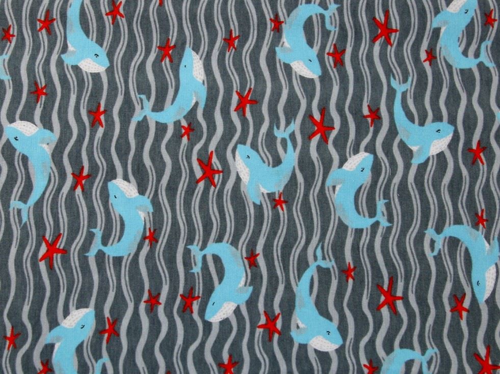 Grey Deadstock Cotton Jersey Stretch Knit Fabric