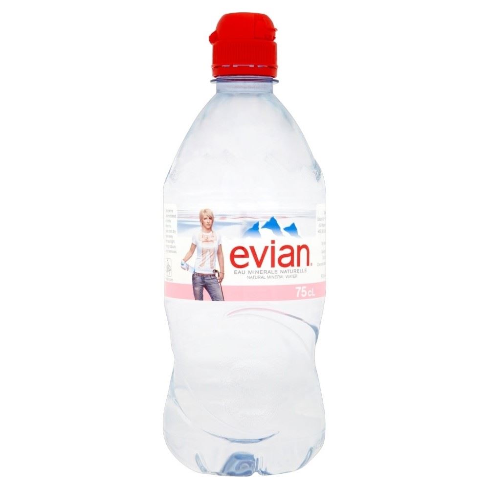 Evian Natural Still Mineral Water (750ml) 721865134463 eBay