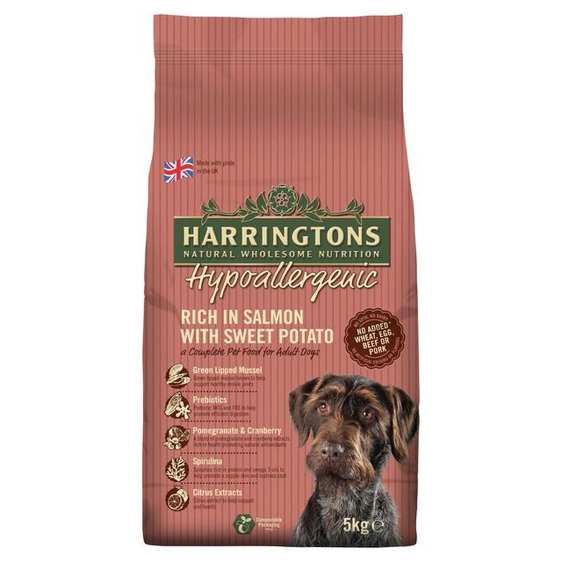 harringtons hypoallergenic salmon and sweet potato 5kg