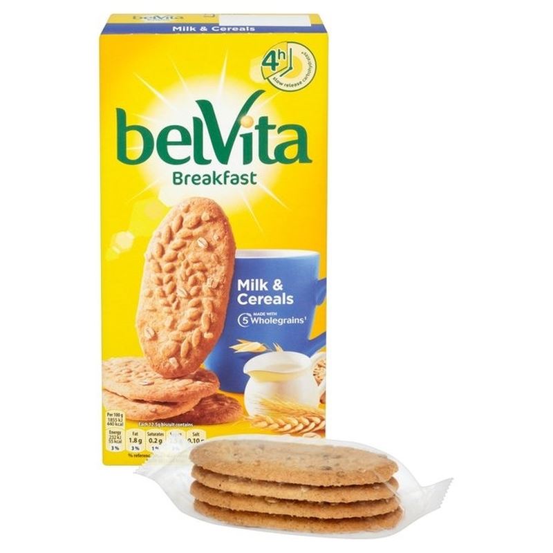 Belvita Milk & Cereal Breakfast Biscuit 300g - Pack of 2 for sale