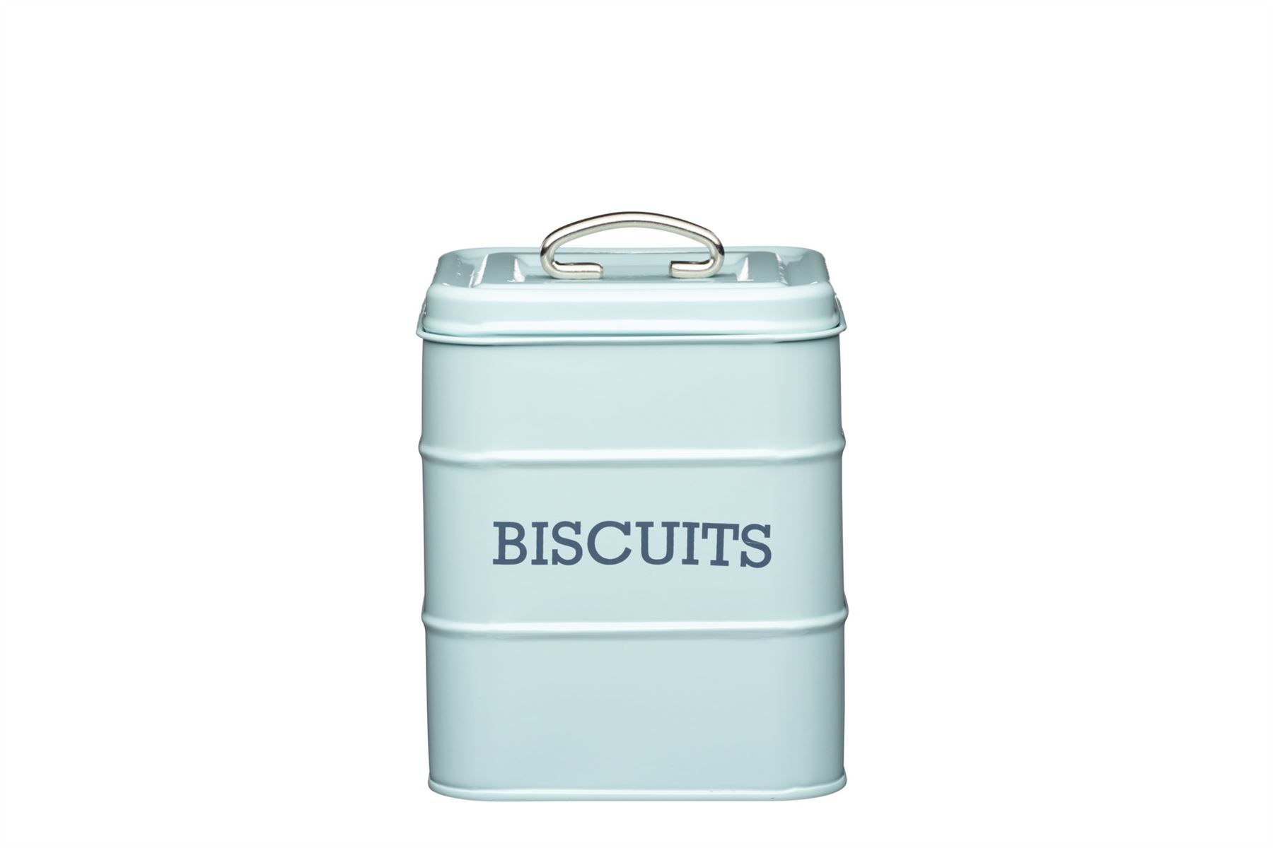 Living Nostalgia Vintage Blue Biscuit Tin eBay