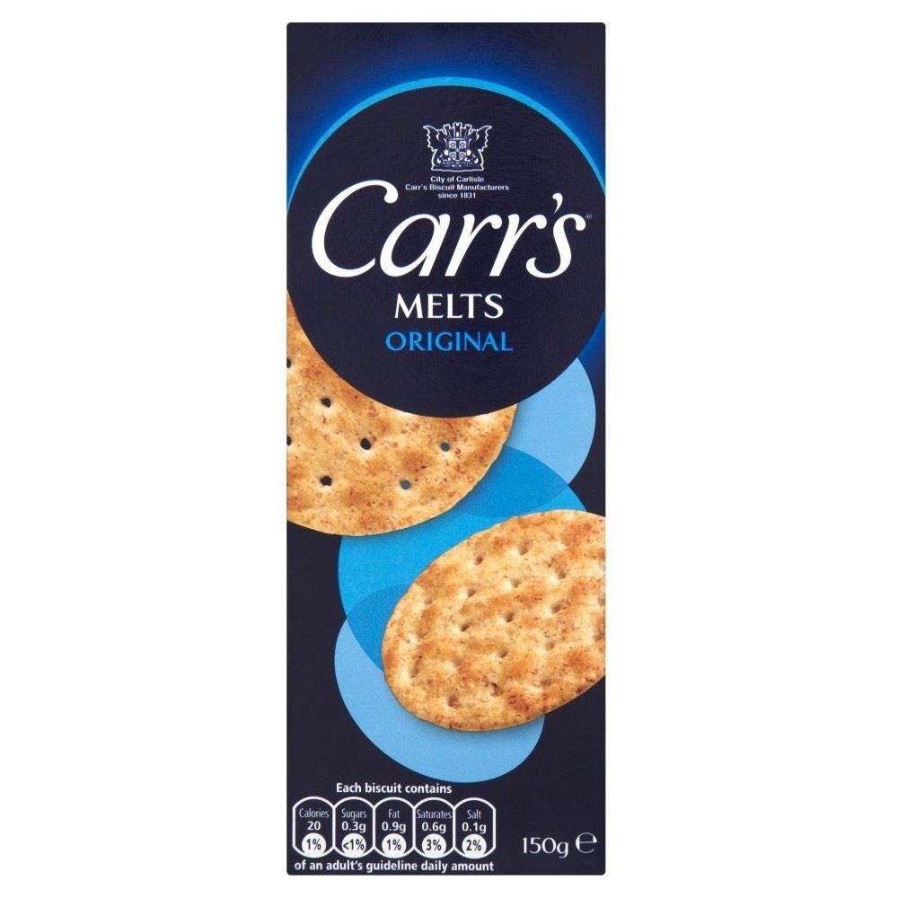 Carr's Melts (150g) - Pack of 6 for sale
