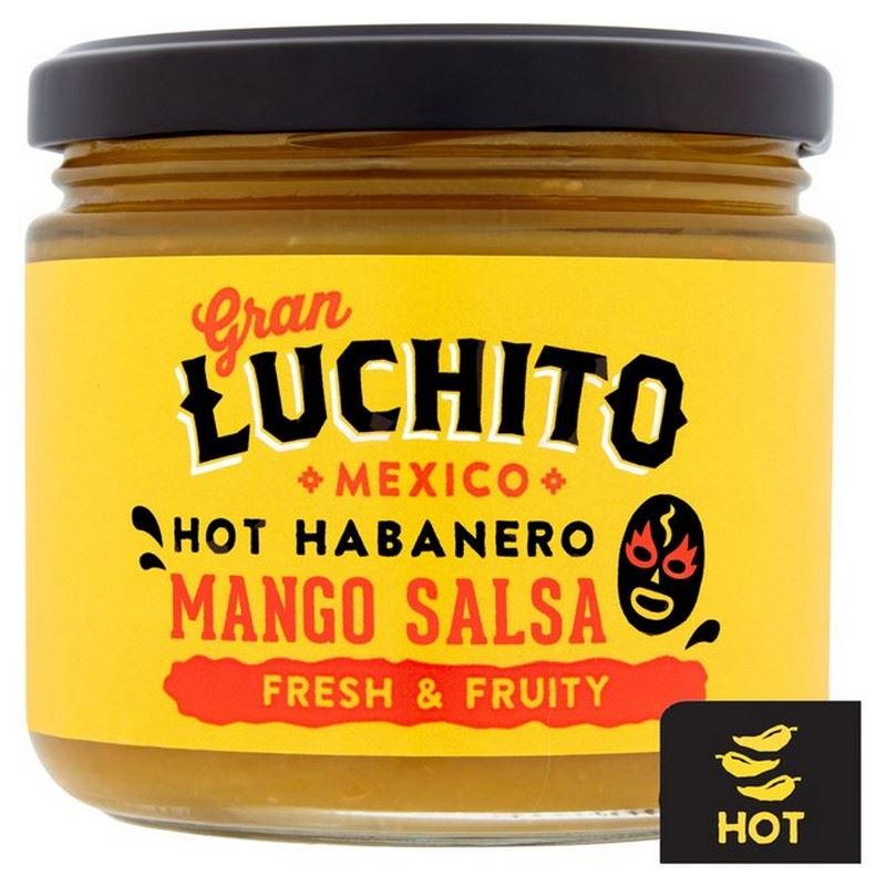 2x Gran Luchito Hot Habanero Mango Salsa 300g 2x Gran Luchito Hot Habanero Mango Salsa 300g for sale